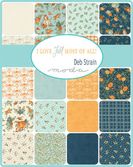 PREORDER I Love Fall Most Of All Fat Quarter Bundle by Deb Strain for Moda Fabrics