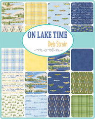 On Lake Time Charm Pack by Deb Strain for Moda Fabrics