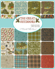 The Great Outdoors Mini Charm by Stacy Iest Hsu for Moda Fabrics