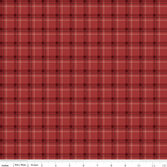 Woodsman Red Plaid Yardage by Lori Whitlock for Riley Blake Designs