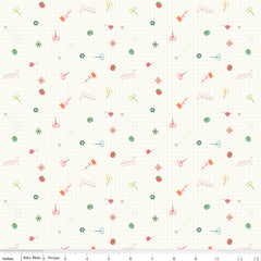 Hush Hush 3 Stitch Is Life Yardage by Riley Blake Designers for Riley Blake Designs