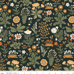 The Old Garden Chive Dearle Main Yardage by Danelys Sidron for Riley Blake Designs