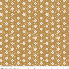 The Old Garden Gold Alexandre Yardage by Danelys Sidron for Riley Blake Designs
