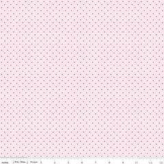 Picnic Florals Carnation Dots Yardage by My Mind's Eye for Riley Blake Designs