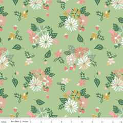 Clover Farm Pistachio Main Yardage by Gracey Larson for Riley Blake Designs