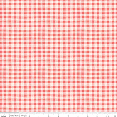 Clover Farm Tea Rose Gingham Yardage by Gracey Larson for Riley Blake Designs