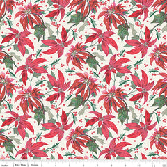 Merry Little Christmas Cream Main Yardage by My Mind's Eye for Riley Blake Designs