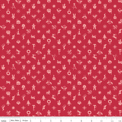 Home Town Holiday Berry Christmas Yardage by Lori Holt for Riley Blake Designs