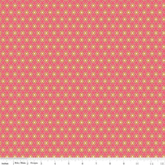 Home Town Holiday Tea Rose Stars Yardage by Lori Holt for Riley Blake Designs