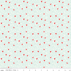 You & Me Cream Dots Yardage by Sandy Gervais for Riley Blake Designs