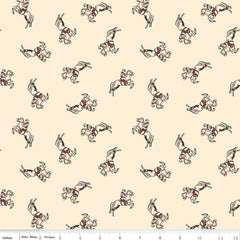 Cowboys Cream Cowboy Yardage by Echo Park Paper Co. for Riley Blake Designs