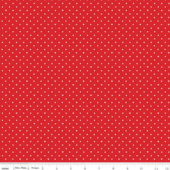 Sweetheart Red Dots Yardage by My Mind's Eye for Riley Blake Designs