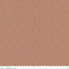 Blush 'N Butterscotch Dusty Rose Cross Sparkles Yardage by Simple Simon & Co. for Riley Blake Designs