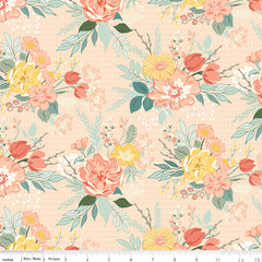 New Beginnings Blush Main Yardage by Sandy Gervais for Riley Blake Designs