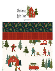 Christmas Is In Town Fat Quarter Bundle by Sandy Gervais for Riley Blake Designs