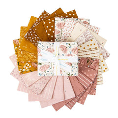 PREORDER Blush 'N Butterscotch Fat Quarter Bundle by Simple Simon & Co. for Riley Blake Designs