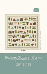 Explore, Discover, Camp Quilt Pattern by Stacy Iest Hsu