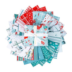 Ski Hill Fat Quarter Bundle by Corinne Wells for Riley Blake Designs