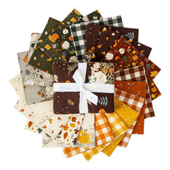 Pumpkin Spice Fat Quarter Bundle by Simple Simon & Co. for Riley Blake Designs