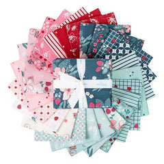 Berry Market Fat Quarter Bundle by Beverly McCullough for Riley Blake Designs