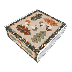 Pumpkin Spice Forest Fungi Quilt Kit