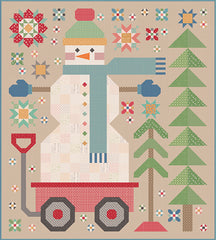 Home Town Holiday The Quilted Snowman Quilt Kit