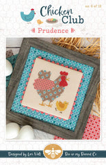 Chicken Club #6 Prudence Cross Stitch Pattern by Its Sew Emma