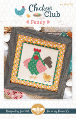 Chicken Club #10 Penny Cross Stitch Pattern by Its Sew Emma