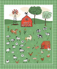 Farm Livin' Panel by Diane Labombarbe for Riley Blake Designs