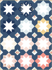 Stellar Mosiac Quilt Pattern by Fran Gulick