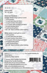 Rosie Quilt Pattern by Thimble Blossoms