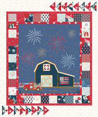 Sweet Freedom American Vintage Panel by Beverly McCullough for Riley Blake Designs