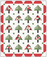 Starberry Scrappy Evergreens Quilt Kit
