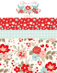 You & Me Fat Quarter Bundle by Sandy Gervais for Riley Blake Designs