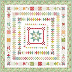 Strawberry Lemonade Coastal Summer Quilt Kit