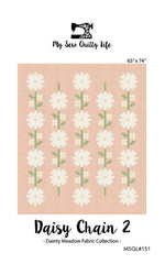 Daisy Chain 2 Quilt Pattern by My Sew Quilty Life