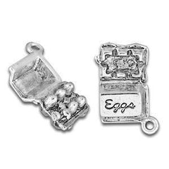 Eggs Zipper Pull or Sewing Charm