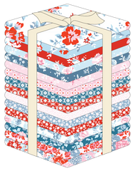 Elise Fat Quarter Bundle by Terri Henson for Poppie Cotton Fabrics