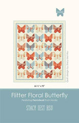 Flitter Floral Butterfly Quilt Pattern by Stacy Iest Hsu