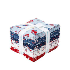 Stars and Stripes Forever Fat Quarter Bundle by Lori Whitlock for Riley Blake Designs