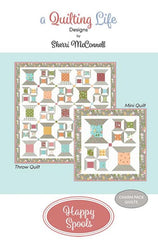 Happy Spools Quilt Pattern by A Quilting Life Designs
