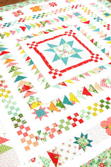 Strawberry Lemonade Coastal Summer Quilt Kit