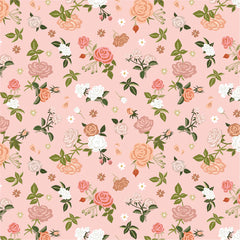 Promise Me Pink Passionately Yardage by Michal Marko for Poppie Cotton Fabrics
