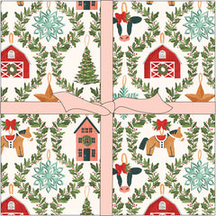 Prairie Christmas 10" Precuts by Amanda Grace for Poppie Cotton Fabrics