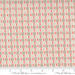 Strawberries & Rhubarb Slate Hopscotch Yardage by Fig Tree & Co. for Moda Fabrics