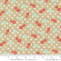 Stitched Pebble Bloomers Floral Yardage by Fig Tree for Moda Fabrics