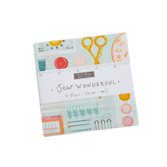 Sew Wonderful Charm Pack by Paper & Cloth for Moda Fabrics