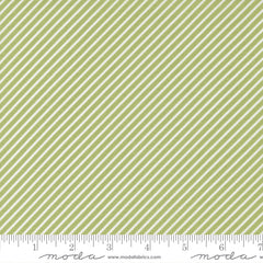 Emma Chartreuse Stripe Yardage by Sherri & Chelsi for Moda Fabrics