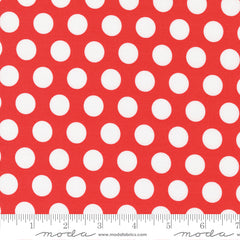 Simply Delightful Geranium Dots Yardage by Sherri & Chelsi for Moda Fabrics