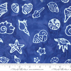 Beachy Batiks Sea Shells Yardage by Moda Fabrics